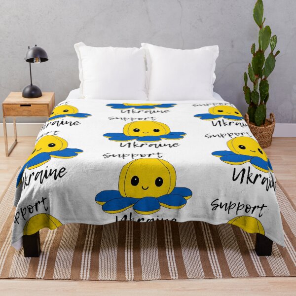 Item preview, happy little octopus (support ukraine edition) designed and sold by ShipsinParadise.