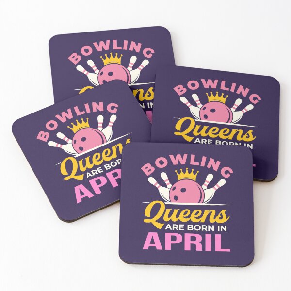 Item preview, Bowling Birthday Women Queens Are Born in  April designed and sold by jaygo.
