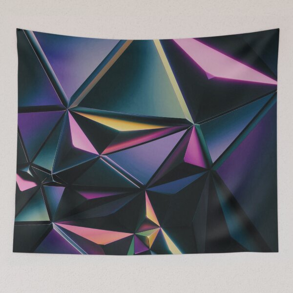 Item preview, Abstract triangles polygon peak pattern designed and sold by cutecrazytshirt.