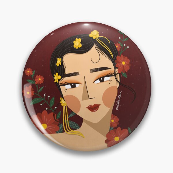 Item preview, Golden Flowerhead Girl designed and sold by Aristration.