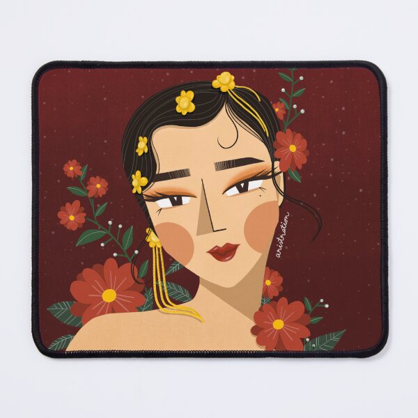 Item preview, Golden Flowerhead Girl designed and sold by Aristration.