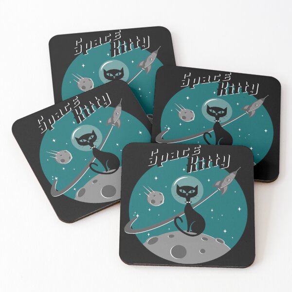 Item preview, space kitty designed and sold by HBzshop.