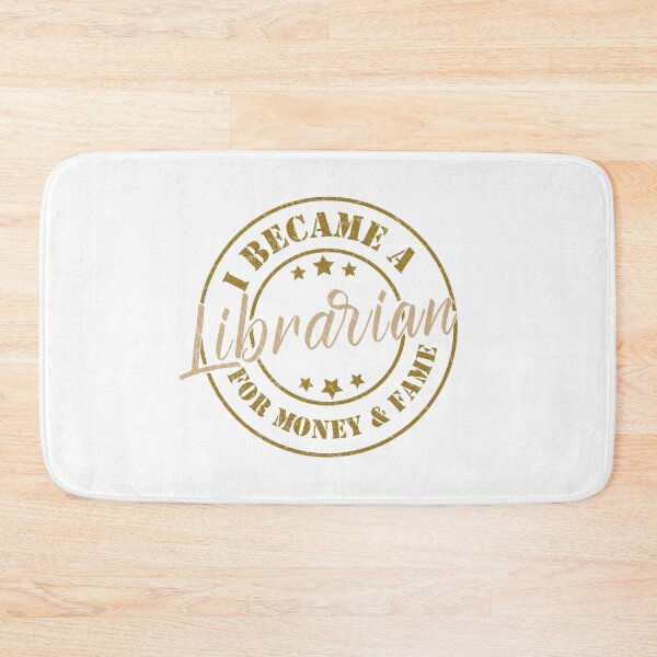 Item preview, I Became A Librarian For Money And Fame - Funny Librarian Quote Gift Idea For Men and Womens designed and sold by Mmmm3344.