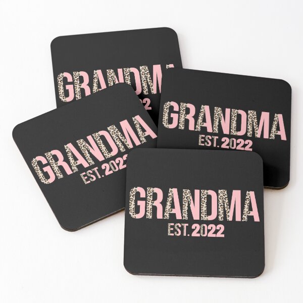 Item preview, Grandma Est. 2022, Leopard Print Mothers Day New Grandma 2022, First Mothers Day for Grandma designed and sold by WanderTravels.