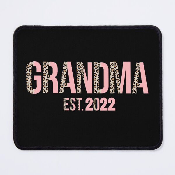 Item preview, Grandma Est. 2022, Leopard Print Mothers Day New Grandma 2022, First Mothers Day for Grandma designed and sold by WanderTravels.