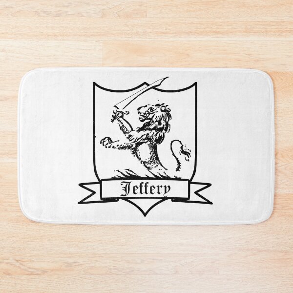 Item preview, Jeffery Surname Crest designed and sold by BagTown Clans.