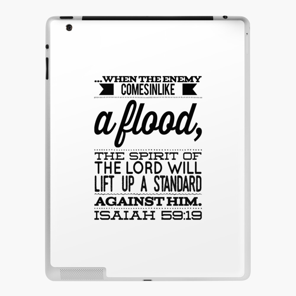  god inspiration isaiah 59 19 when the enemy comes in like a flood