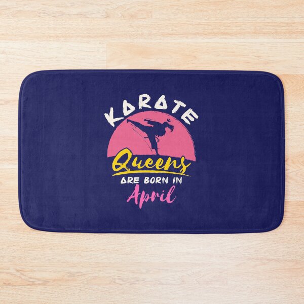 Item preview, Karate Birthday Women Girls Queens Are Born in  April designed and sold by jaygo.