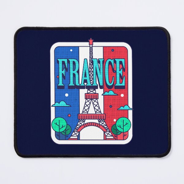 Artikelvorschau, Frankreich-Highlight - Frankreich-Illustration entworfen und verkauft von 4orTees.