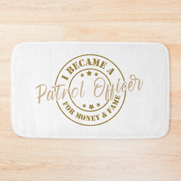 Item preview, I Became A Patrol Officer For Money And Fame - Funny Patrol Officer Quote Gift Idea For Men and Womens designed and sold by Mmmm3344.