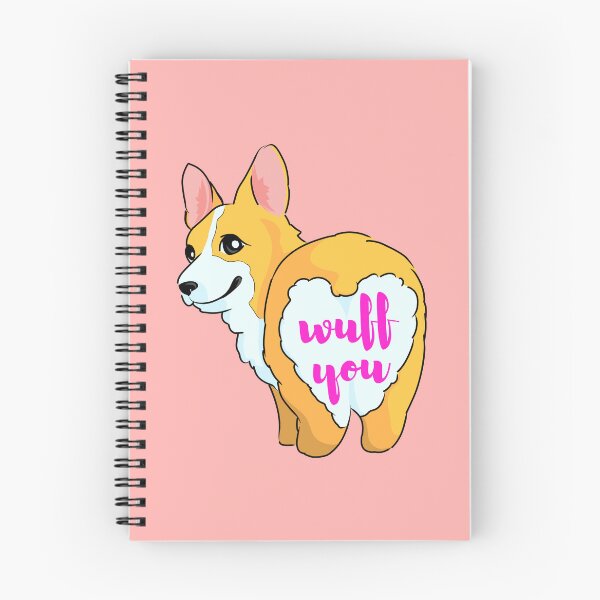 Item preview, Thicc Cute Butt Corgi Says Wuff You Pack of 4s designed and sold by Cawaiico.