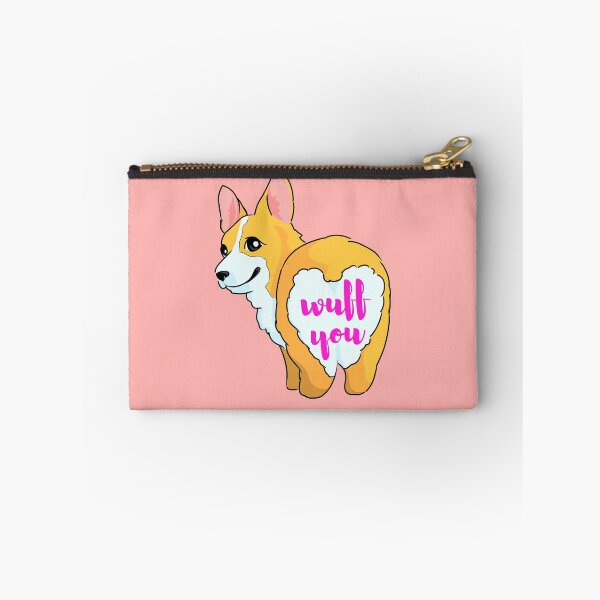 Item preview, Thicc Cute Butt Corgi Says Wuff You Pack of 4s designed and sold by Cawaiico.
