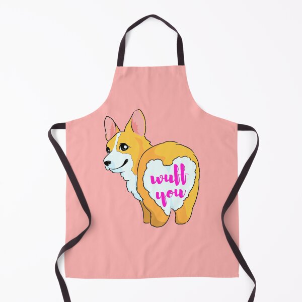 Item preview, Thicc Cute Butt Corgi Says Wuff You Pack of 4s designed and sold by Cawaiico.