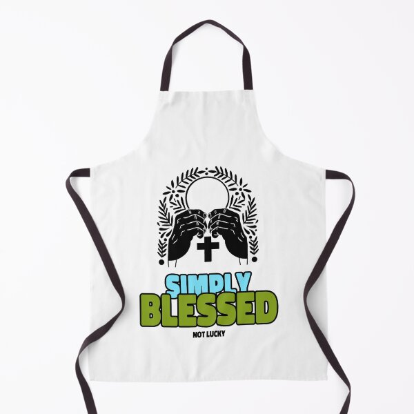Item preview, Not Lucky Simply Blessed designed and sold by Dbanksdesign.