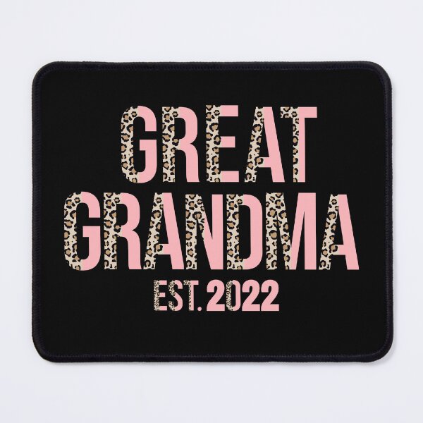 Item preview, Great Grandma Est. 2022, Leopard Print Mothers Day New Great Grandma 2022, First Mothers Day for Great Grandma designed and sold by WanderTravels.