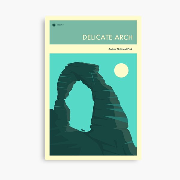 THE DELICATE ARCH Canvas Print