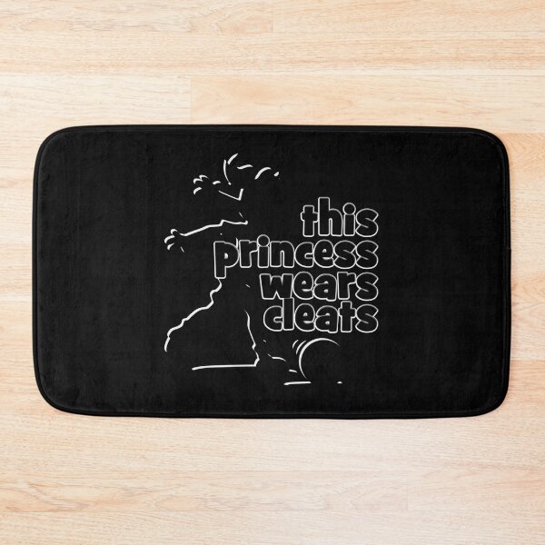 Item preview, This Princess Wears Cleats Sticker designed and sold by lambstout2.