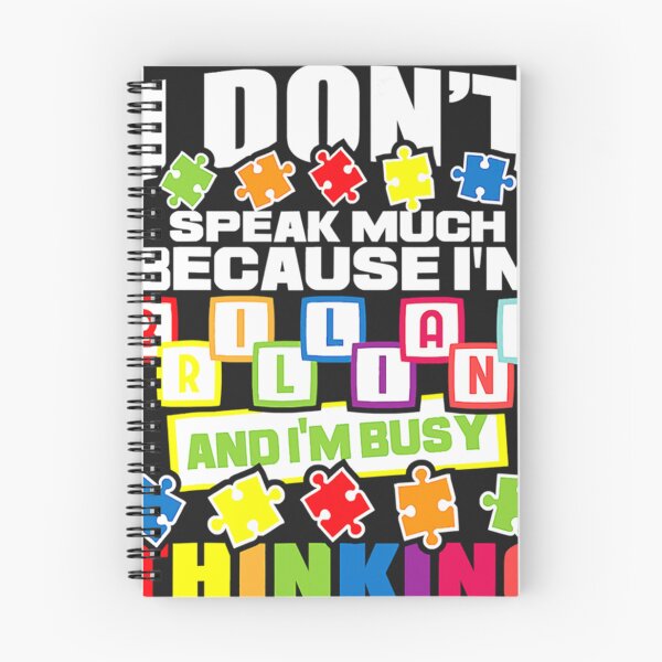 Item preview, I Dont Speak Much Because Im Brilliant designed and sold by BraulioHane1100.
