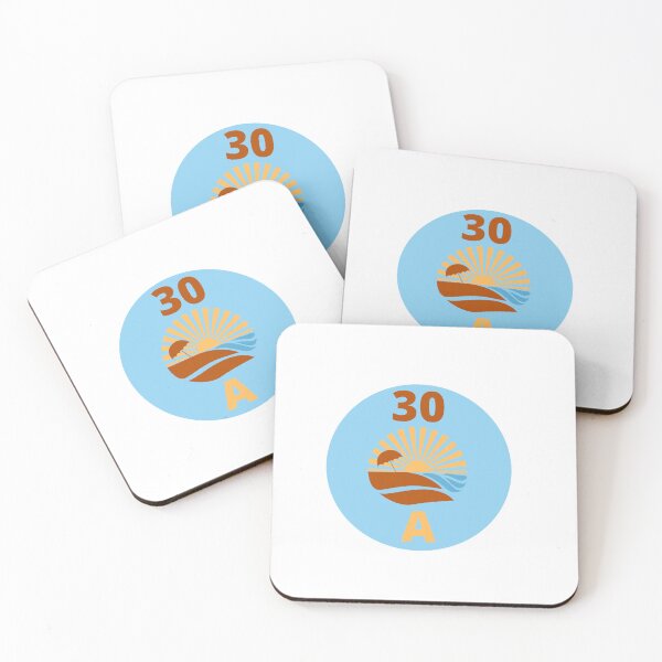 Item preview, 30A Florida seaside best Sticker designed and sold by abdmrf.