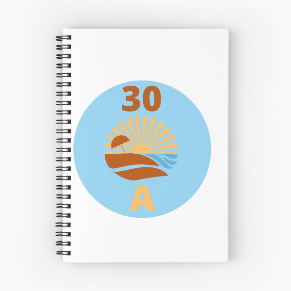 Item preview, 30A Florida seaside best Sticker designed and sold by abdmrf.
