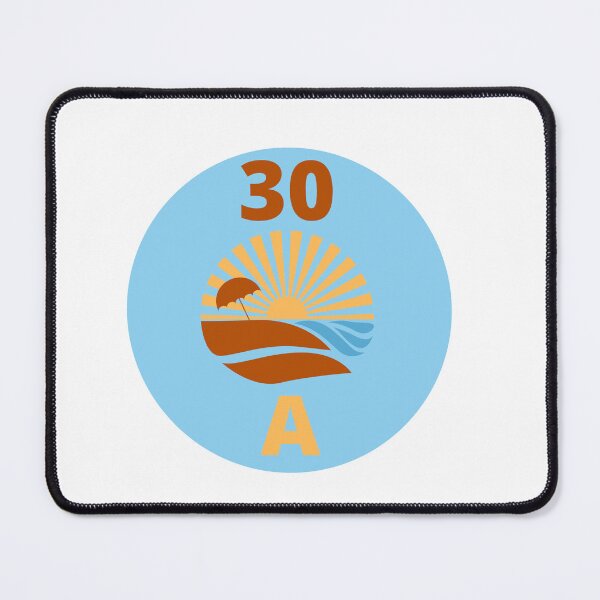 Item preview, 30A Florida seaside best Sticker designed and sold by abdmrf.