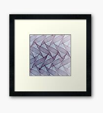 Delicate Screen Framed Print