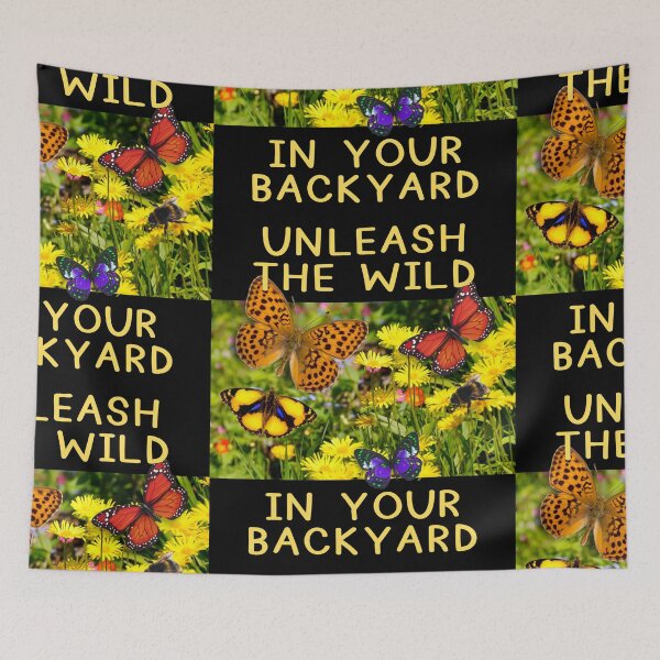 Item preview, Unleash The Wild In Your Backyard Colorful Design designed and sold by EarthArtDesigns.