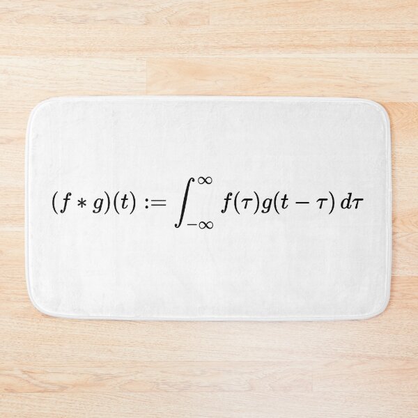 Item preview, convolution product of two functions designed and sold by NoetherSym.