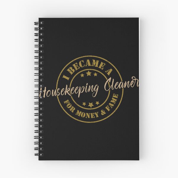 Item preview, I Became A Housekeeping Cleaner For Money And Fame - Funny Housekeeping Cleaner Quote Gift Idea For Men and Womens designed and sold by Mmmm3344.