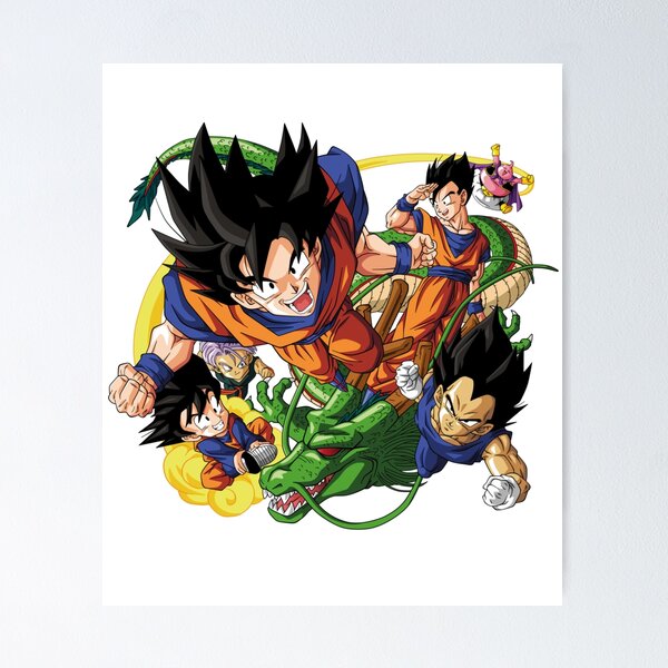 Painel Redondo Dragon Ball Z