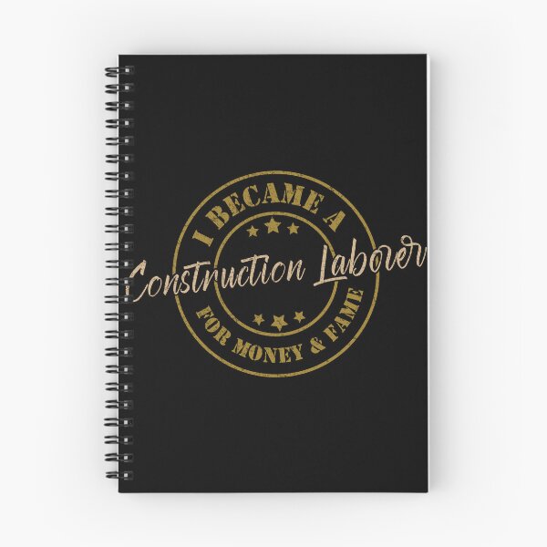 Item preview, I Became A Construction Laborer For Money And Fame - Funny Construction Laborer Quote Gift Idea For Men and Womens designed and sold by Mmmm3344.