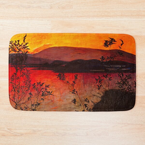 Item preview, Evening Glow by Harald Sohlberg designed and sold by AestheticsXarts.