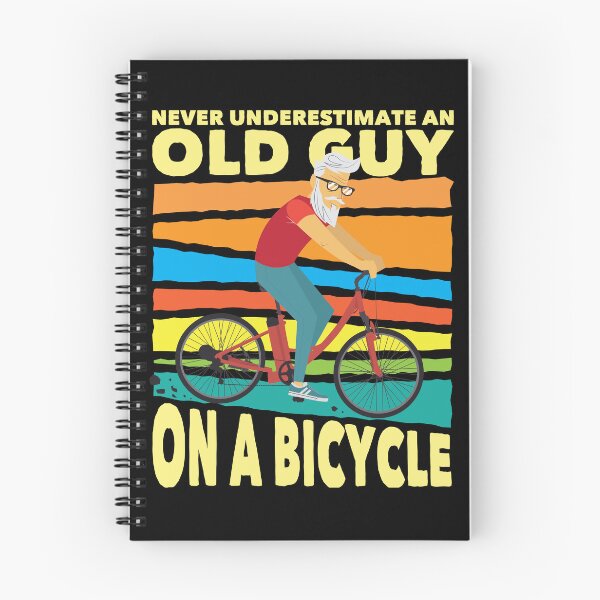 Item preview, Never Underestimate An Old Guy On A Bicycle Bicycling Gear designed and sold by DynamicDesign.