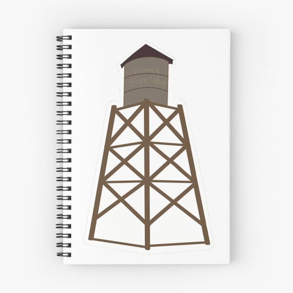 Item preview, Hope Valley Water Tower designed and sold by ArtworkBySarahN.