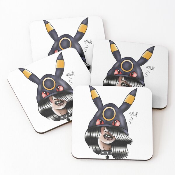 Item preview, Emo/Goth Girl wearing Umbreon Hoodie  designed and sold by HaloneWolf.