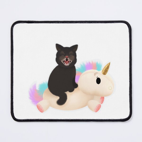 Item preview, Cat Rides Unicorn designed and sold by allisonious.