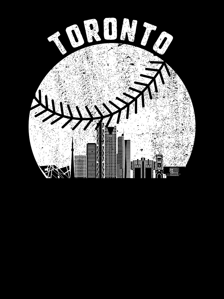 Thumbnail 3 von 3, Tuch, Toronto Skyline Baseball Fan Vintage Toronto CA Baseball Gear designt und verkauft von DynamicDesign.
