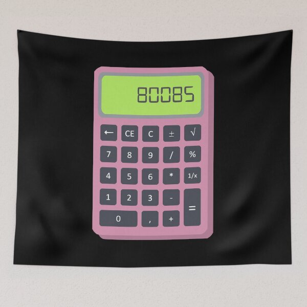 Item preview, Funny Retro 90s Nostalgic Calculator designed and sold by kapotka.