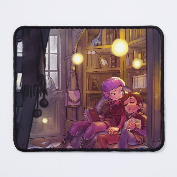 Item preview, Luz and Amity Library Poster (Purple Hair) designed and sold by Vyper.