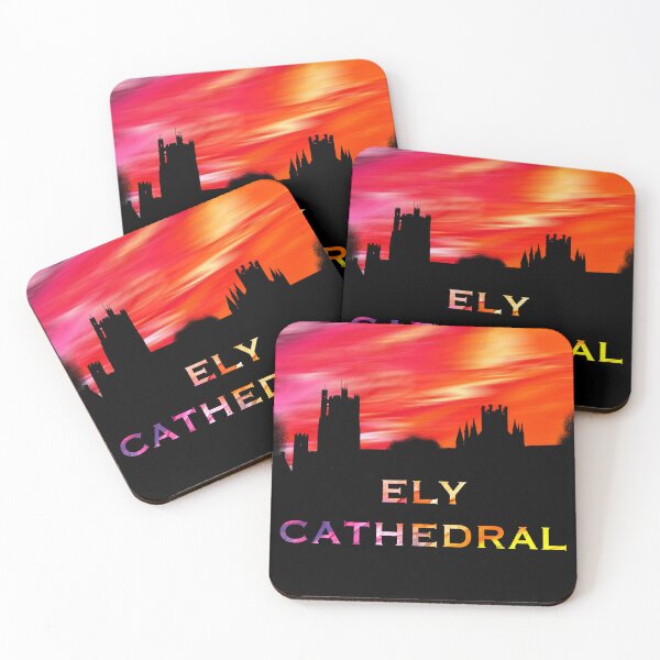 Item preview, Ely Cathedral with a Coloured sky background designed and sold by Elizabeth-Banks.