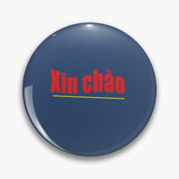 Item preview, Xin chào (Hello in Vietnamese) designed and sold by lobodelnoir.