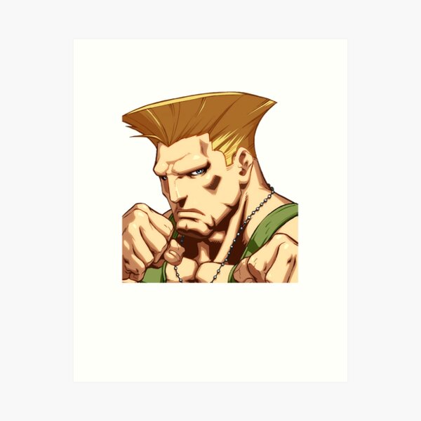 Super Street Fighter II - Guile Art Board Print for Sale by