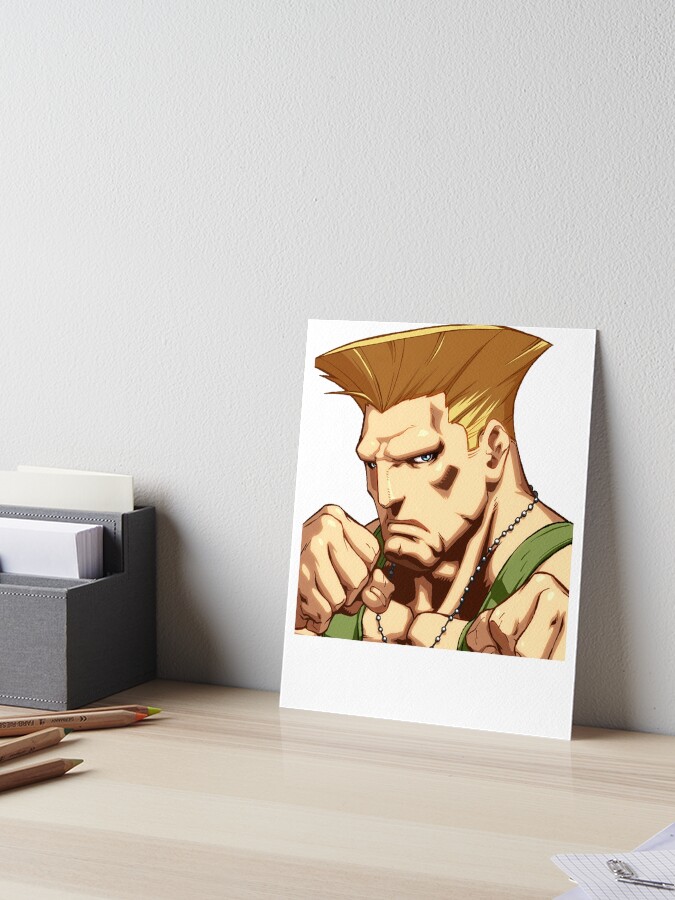 Super Street Fighter II - Guile Art Board Print for Sale by