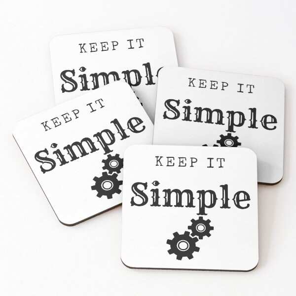 Item preview, Keep it simple. Oversimplified designed and sold by shanesil.