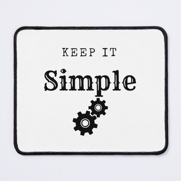 Item preview, Keep it simple. Oversimplified designed and sold by shanesil.