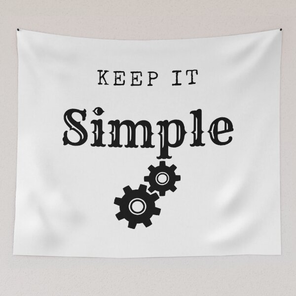 Item preview, Keep it simple. Oversimplified designed and sold by shanesil.