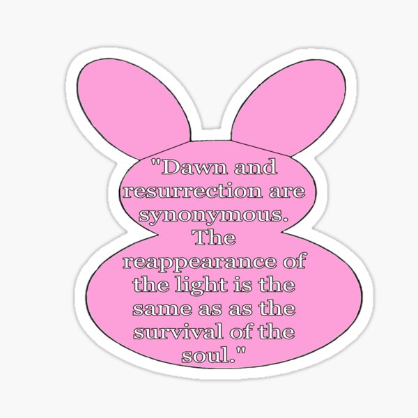 Rabbit EASTER 8 Sticker