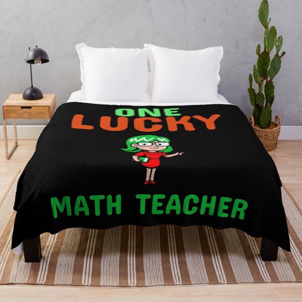 Item preview,  One Lucky Math Teacher designed and sold by Studioapartment.
