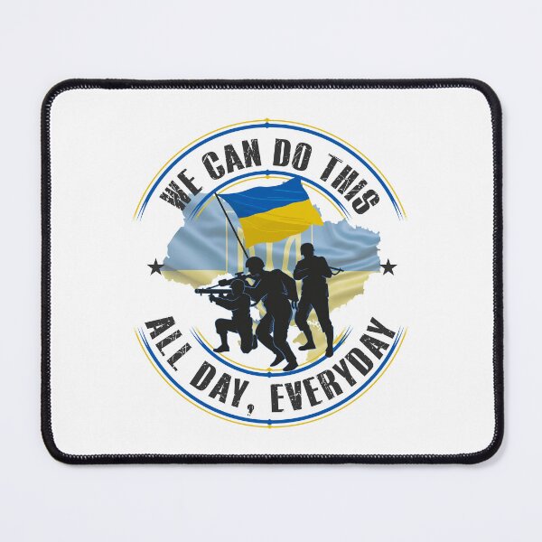 Item preview, We Can Do This All Day, Everyday - Ukraine designed and sold by Kamel Designs.