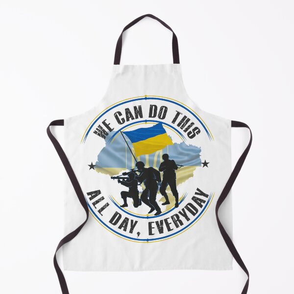 Item preview, We Can Do This All Day, Everyday - Ukraine designed and sold by Kamel Designs.